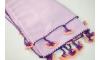 Crochet shawl | Purple color